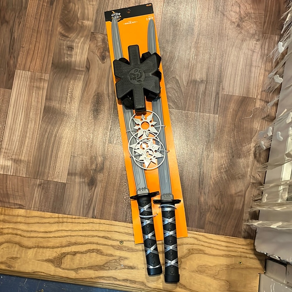 NWT ninja kit Halloween